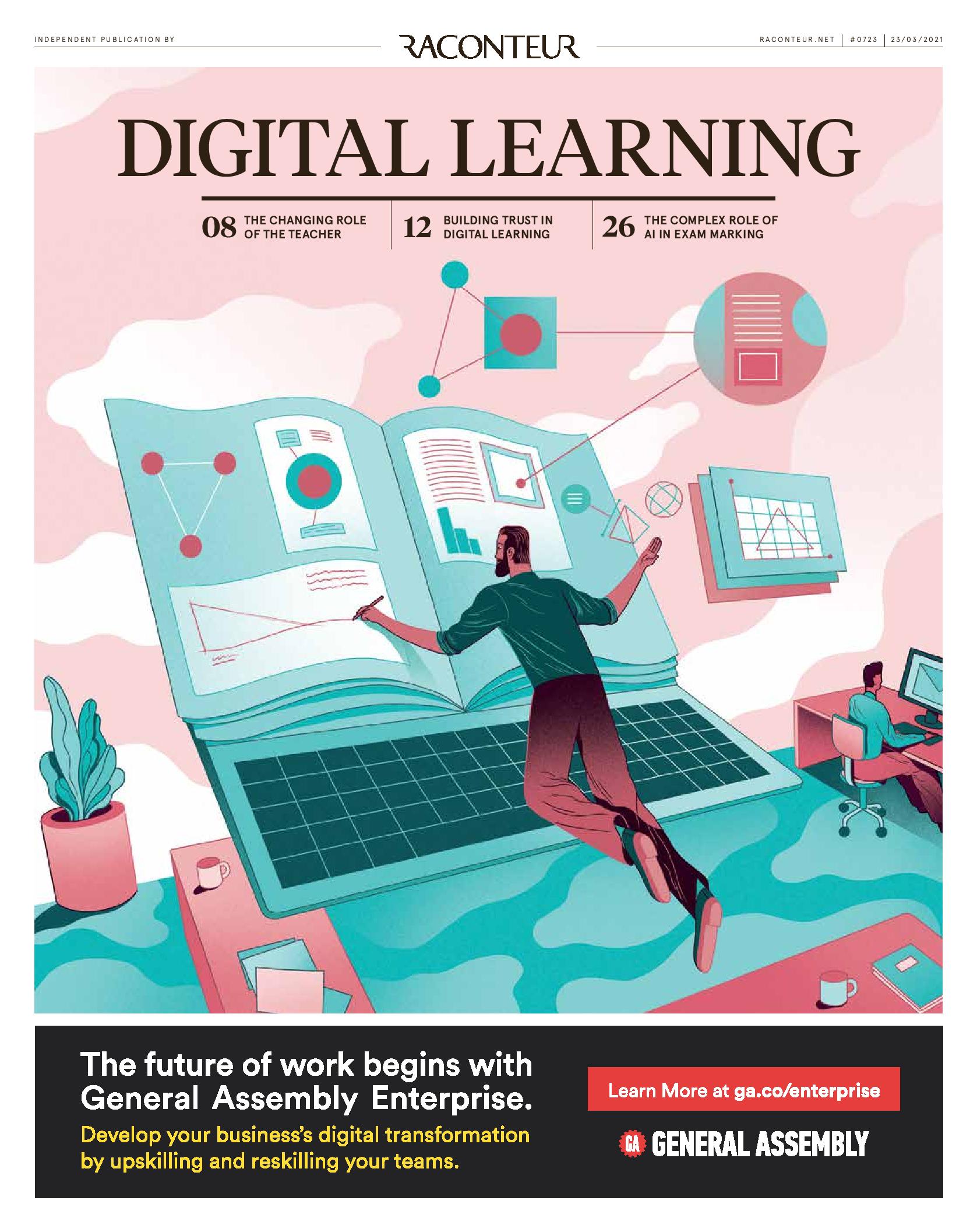 Raconteur in The Times: Digital Learning resource cover
